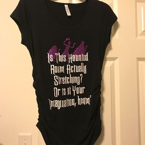 Custom Haunted Mansion Maternity Shirt